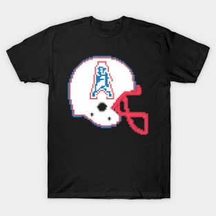 8 Bit Houston Oilers Helmet T-Shirt